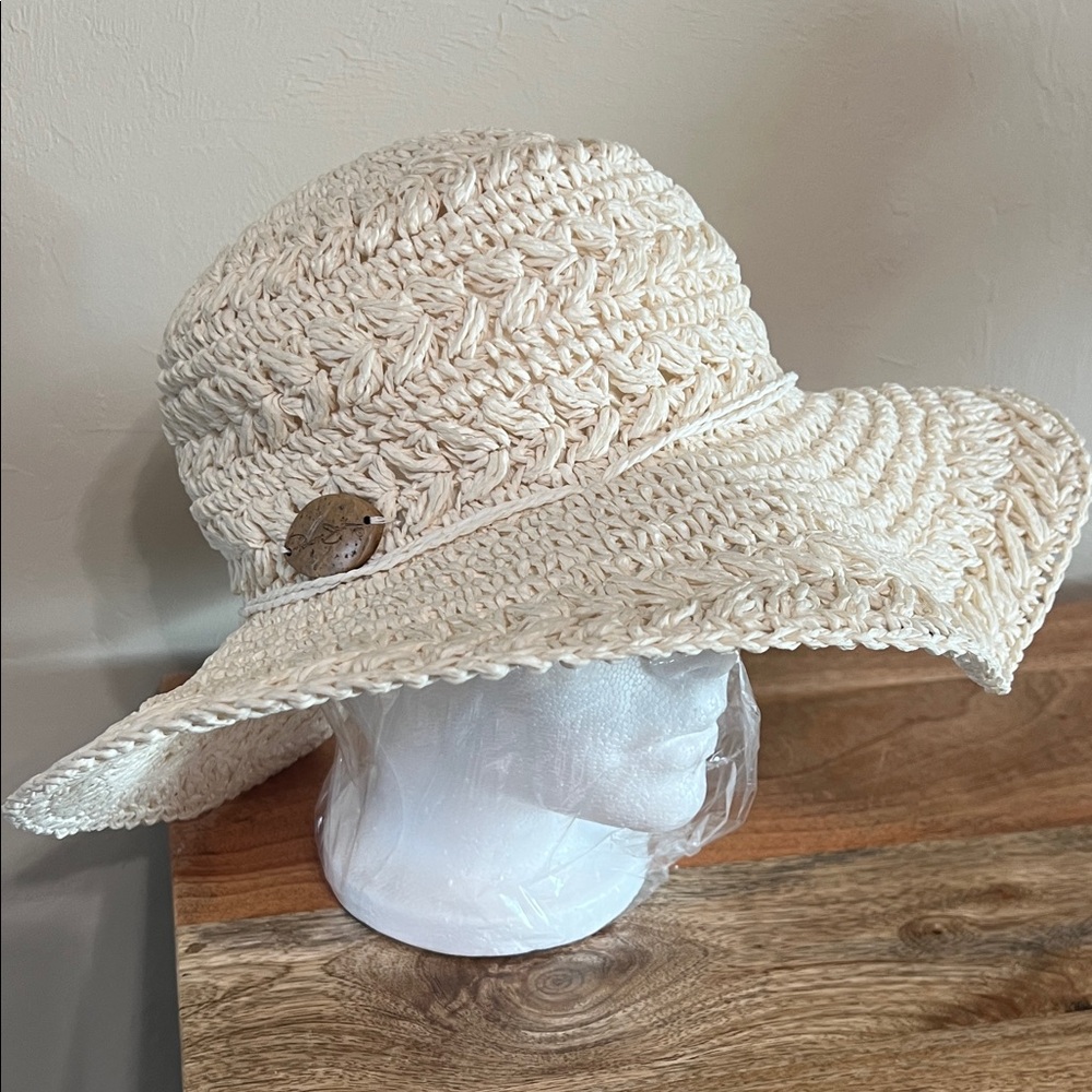 Panama Jack Elegant Cream Sun Hat